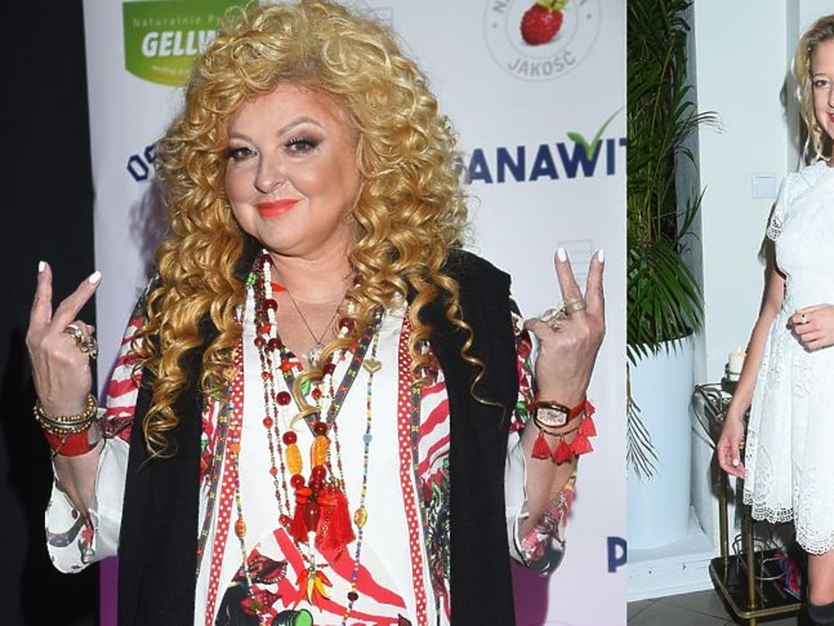 Lara Gessler na premierze książki Magdy Gessler