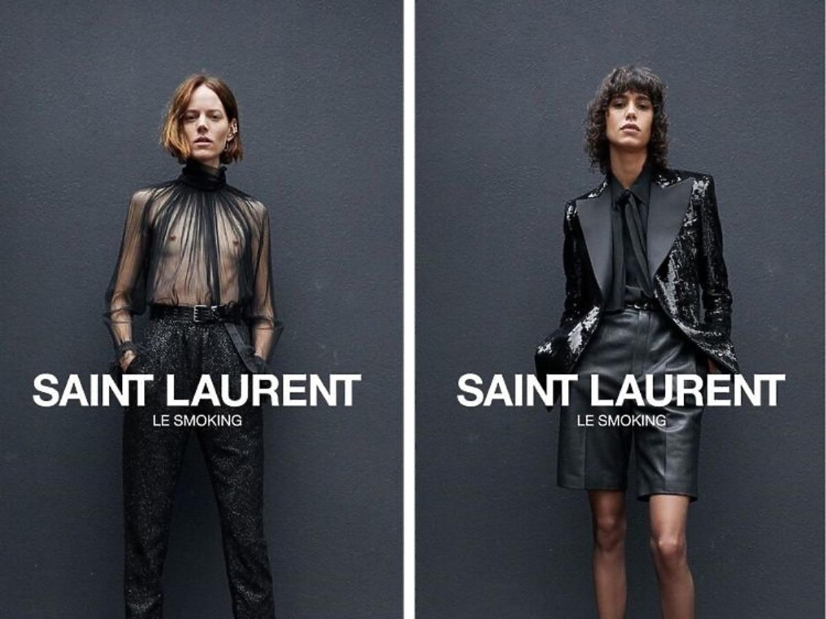 "Le smoking" nowa kampania Saint Laurent