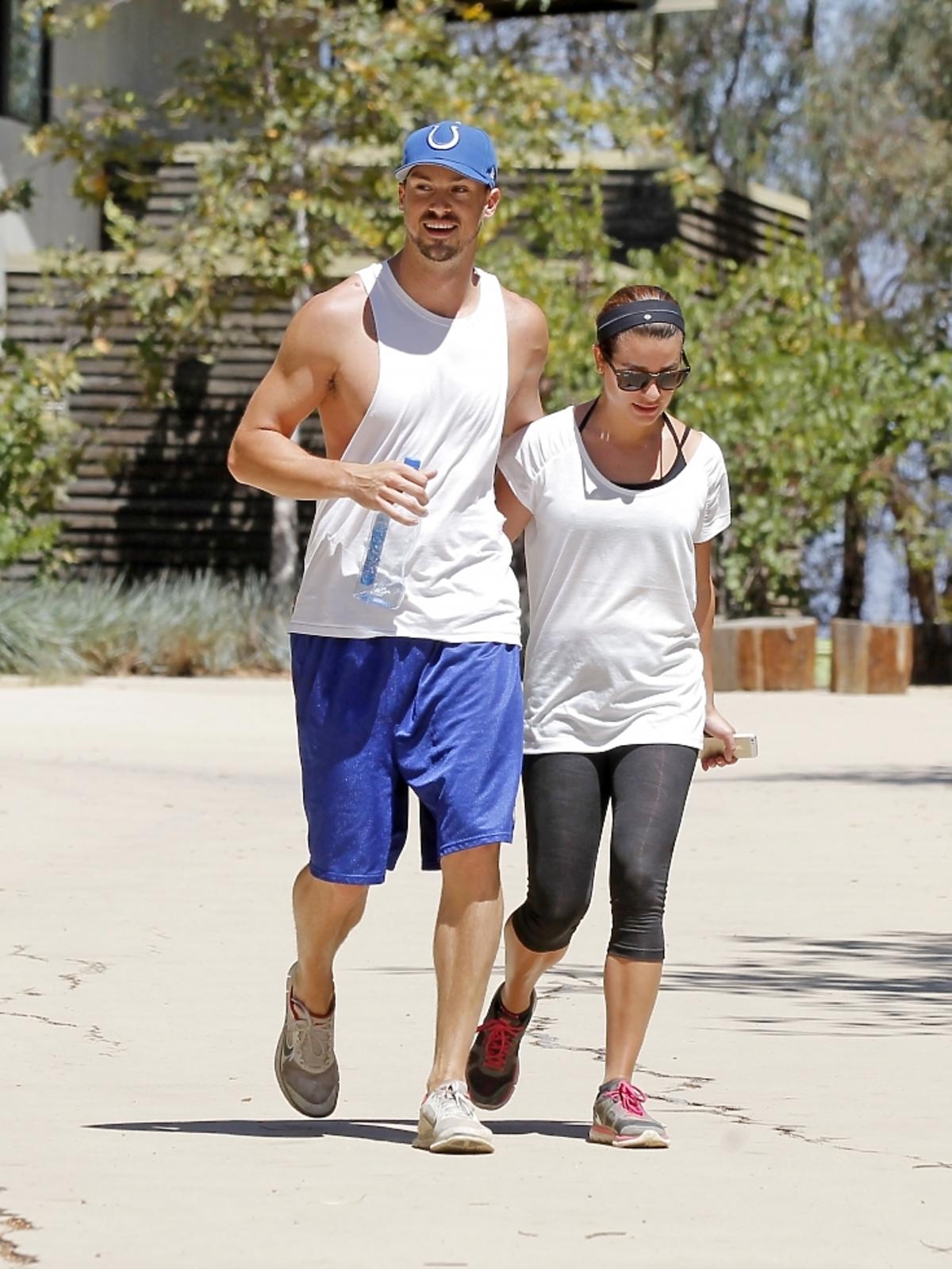 Lea Michele i Matthew Paetz w Los Angeles