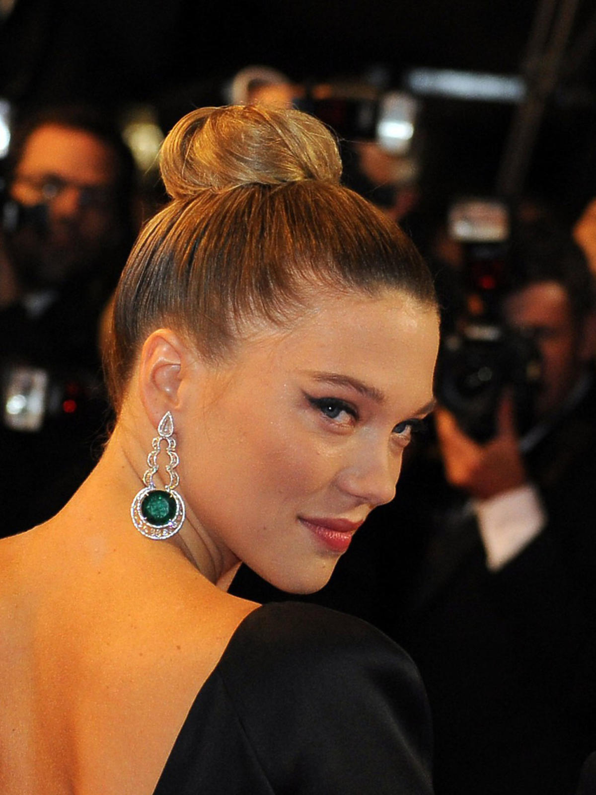 Lea Seydoux w biżuterii marki Chopard na Festiwalu Cannes, 2013