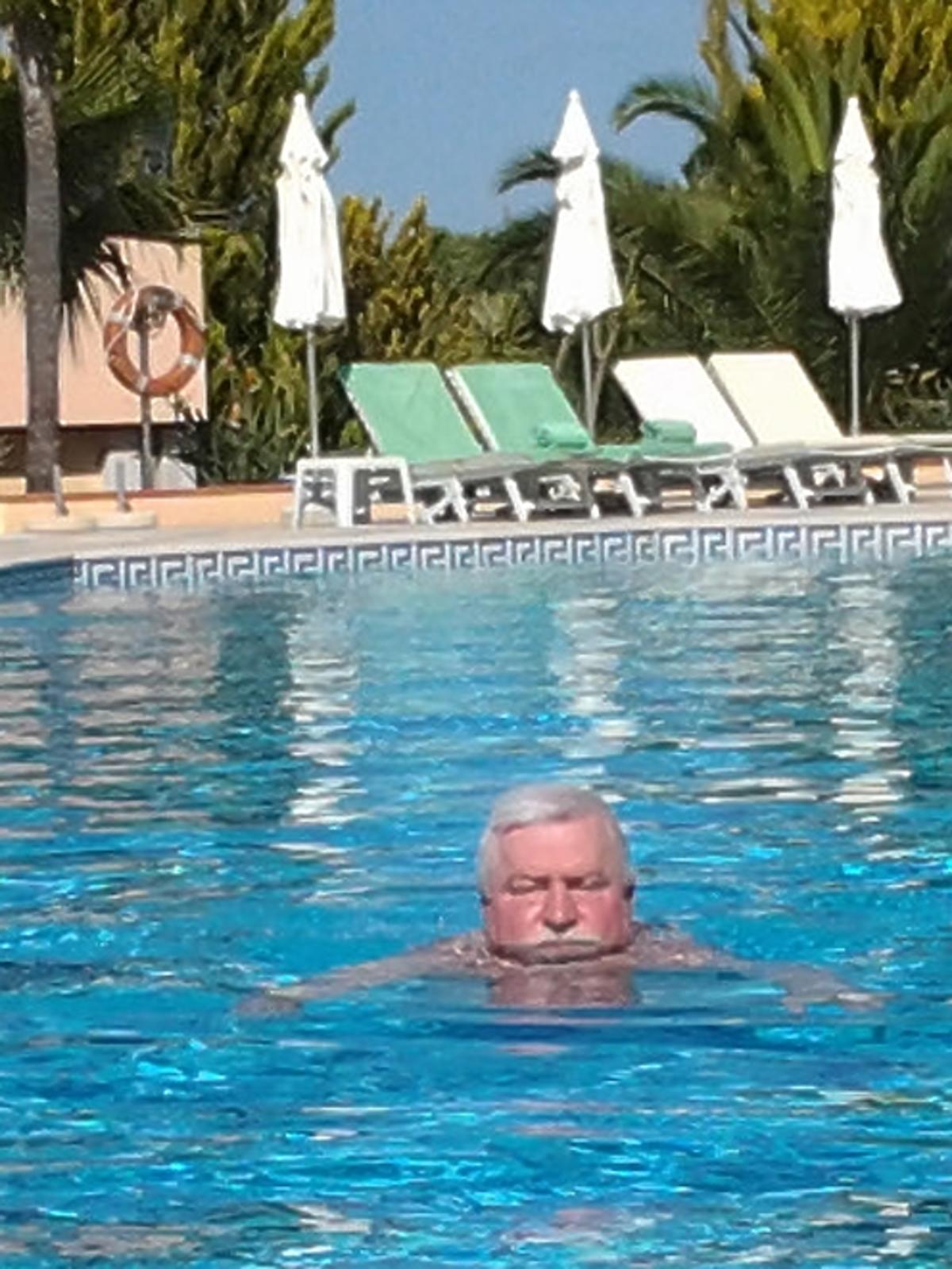Lech Wałęsa na majówce w Portugalii