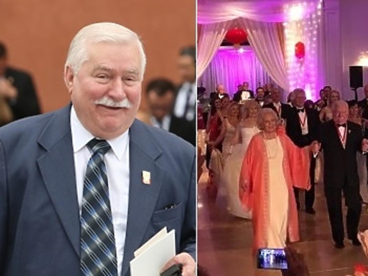 Lech Wałęsa w garniturze