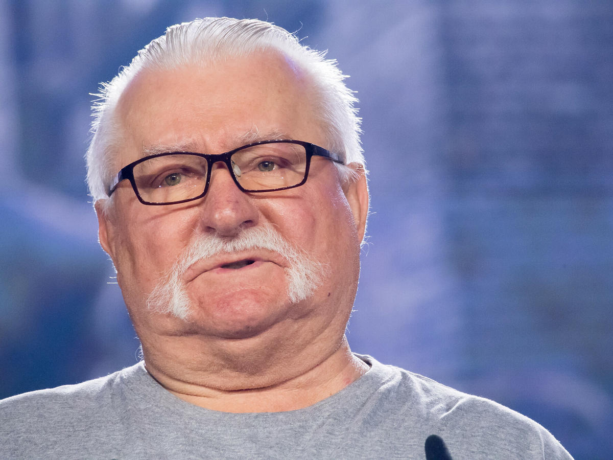Lech Wałęsa w żałobie