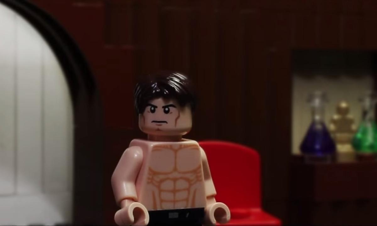 Lego Trailer 50 twarzy Greya