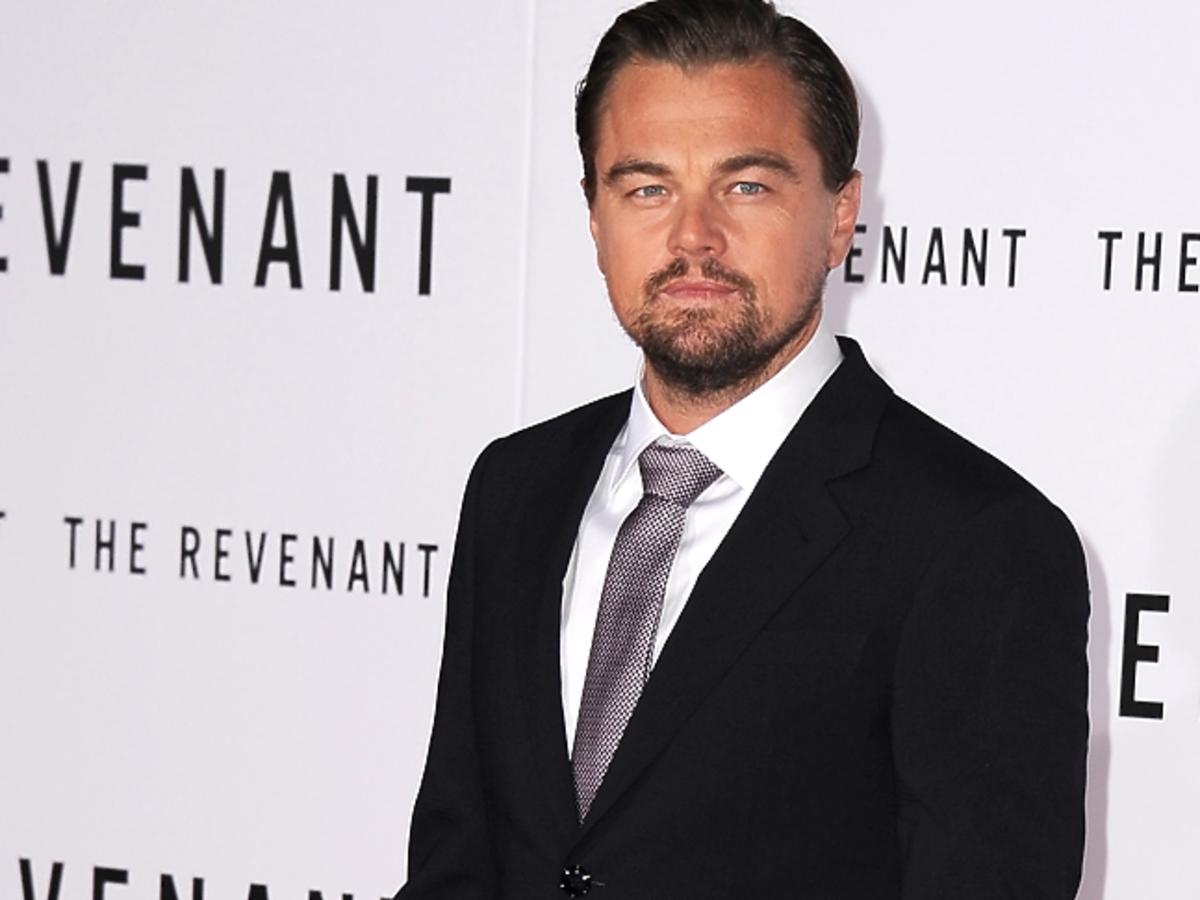 Leonardo Di Caprio w garniturze