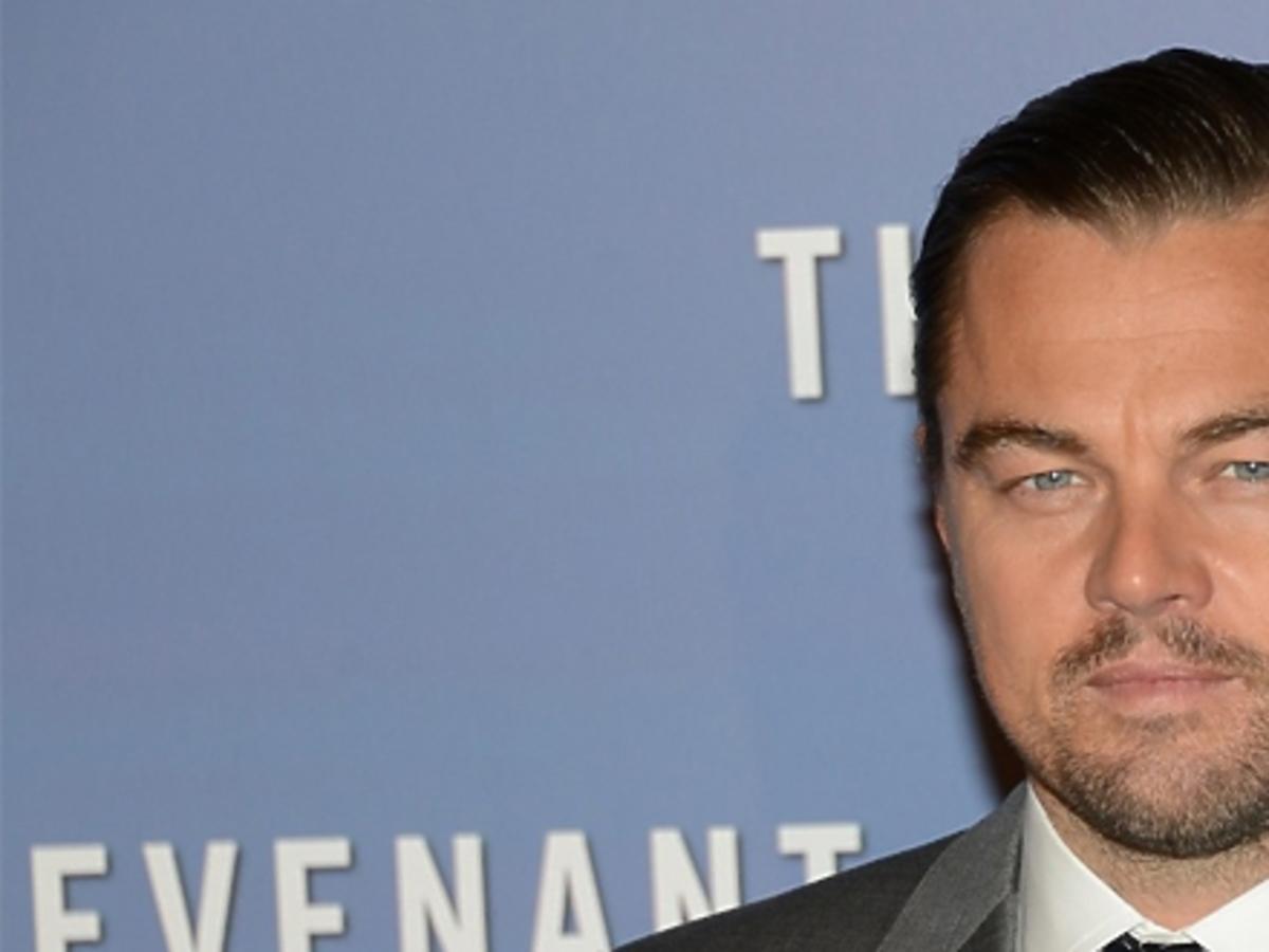 Leonardo DiCaprio na francuskiej premierze filmu "Zjawa"