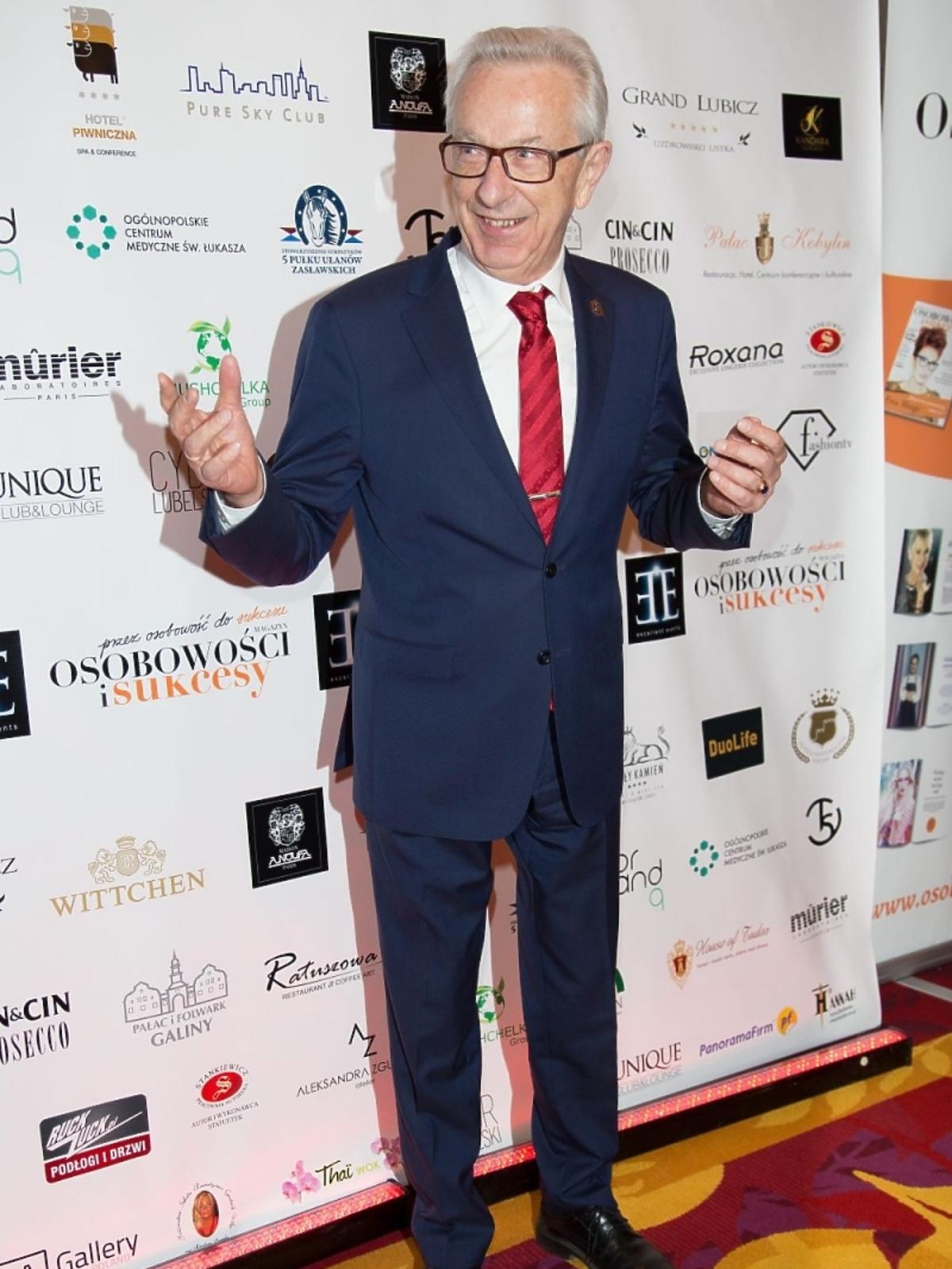 Lew Starowicz na gali Osobowości i sukcesy 2015