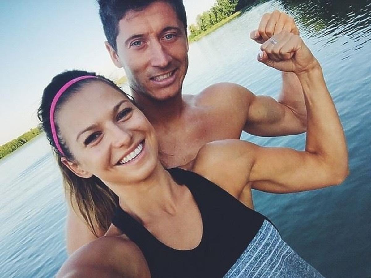 Lewandowscy razem trenują