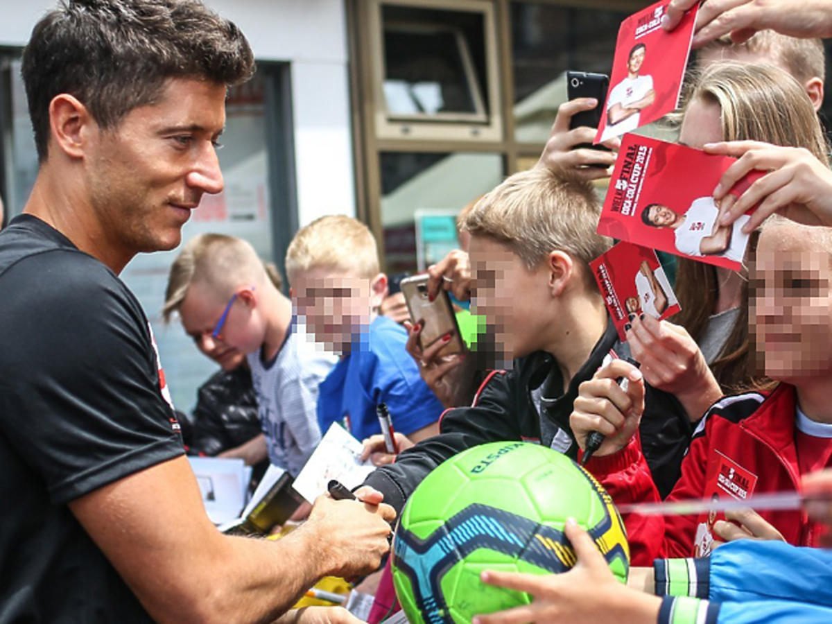 Lewandowski autograf