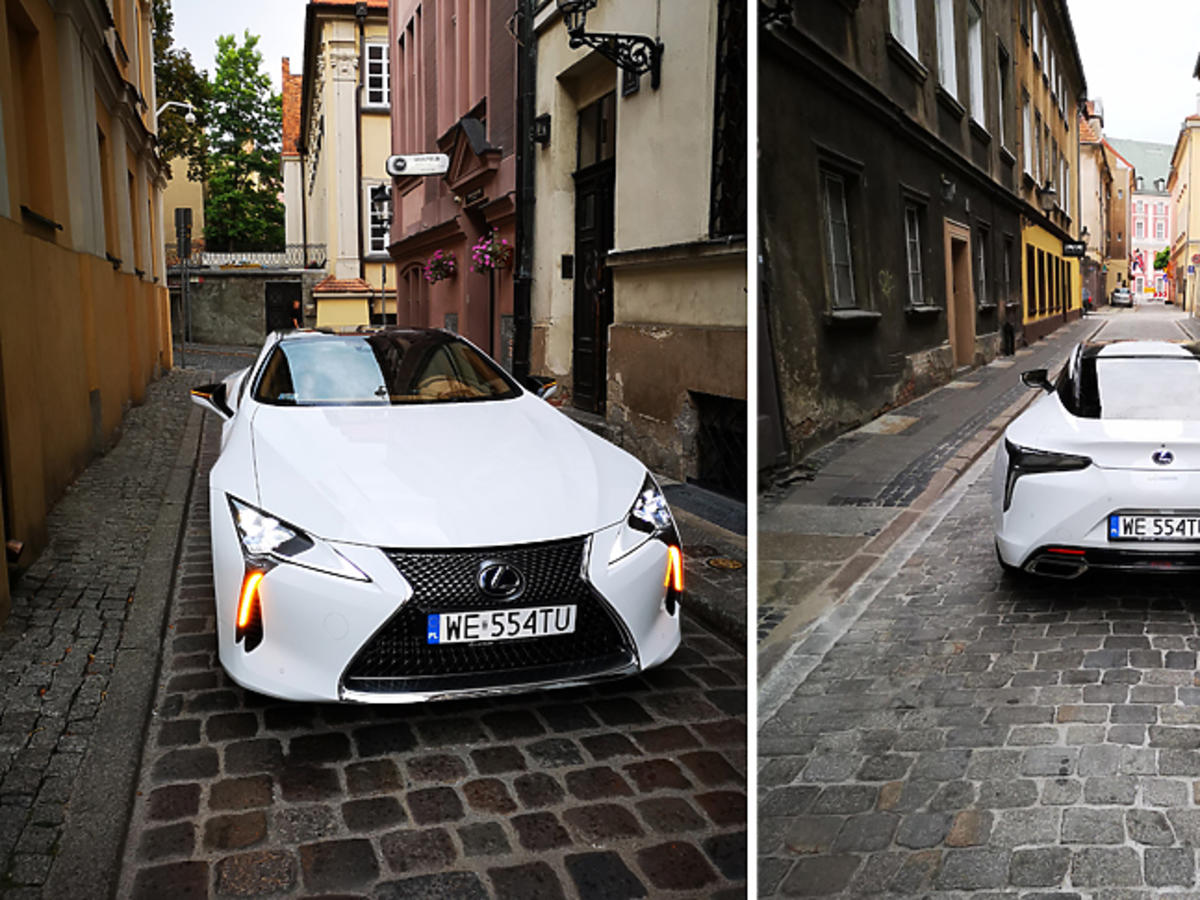 Lexus LC500H, test dziennikarski