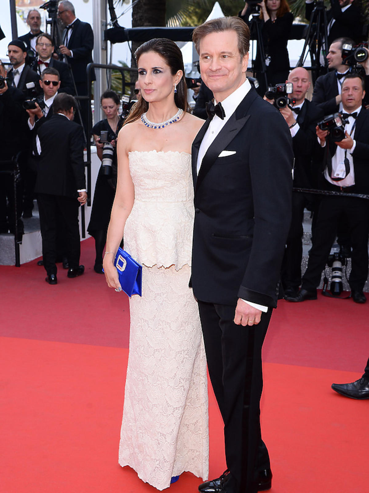 Livia Giuggioli, Colin Firth w Cannes
