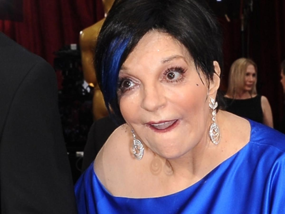 Liza Minnelli na Oscarach 2014. Kreacja Lizy Minnelli na Oscarach 2014. Wpadka Lizy Minnelli. Wpadki Oscary 2014
