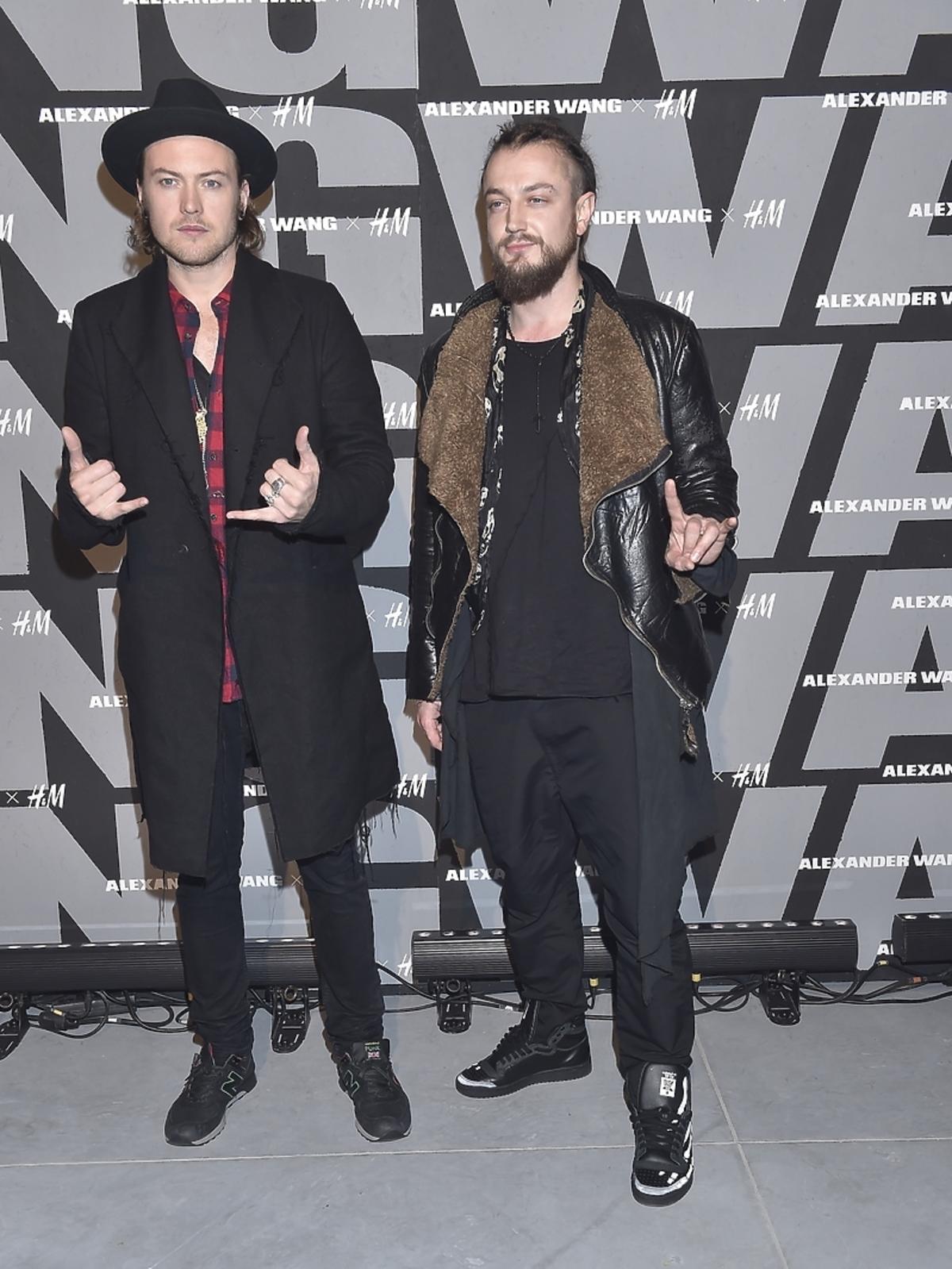 Łozo i Baron na premierze kolekcji Alexander Wang dla H&M