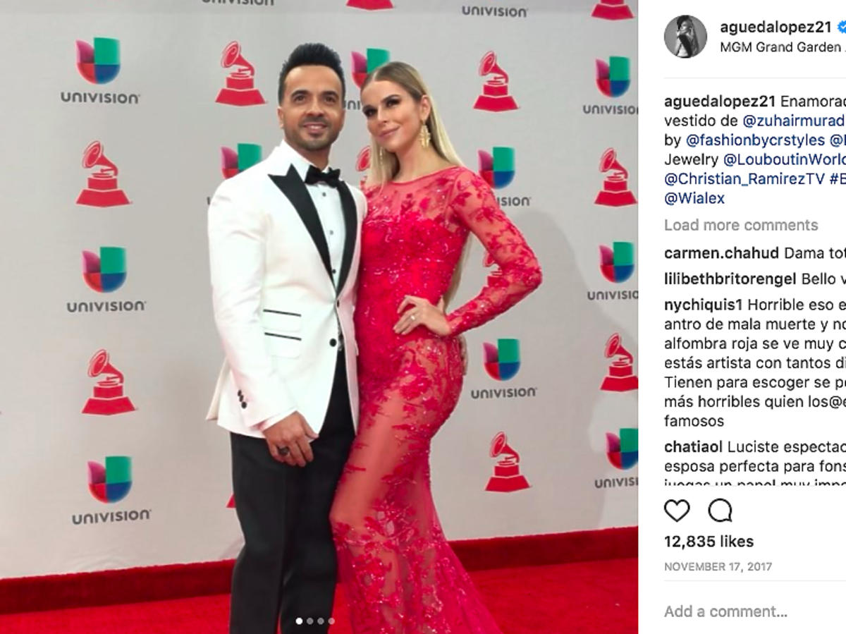 Luis Fonsi, żona Agueda Lopez