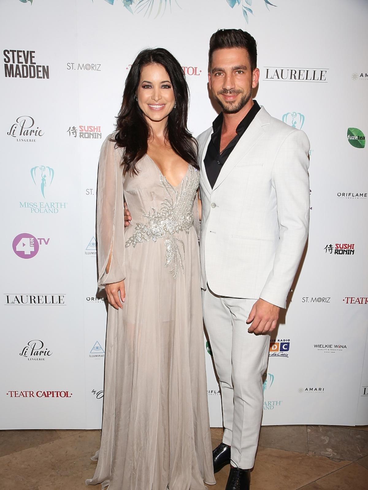 Łukasz Czarnecki i Francyz Baraza Sudnicka na Miss Earth Poland 2018