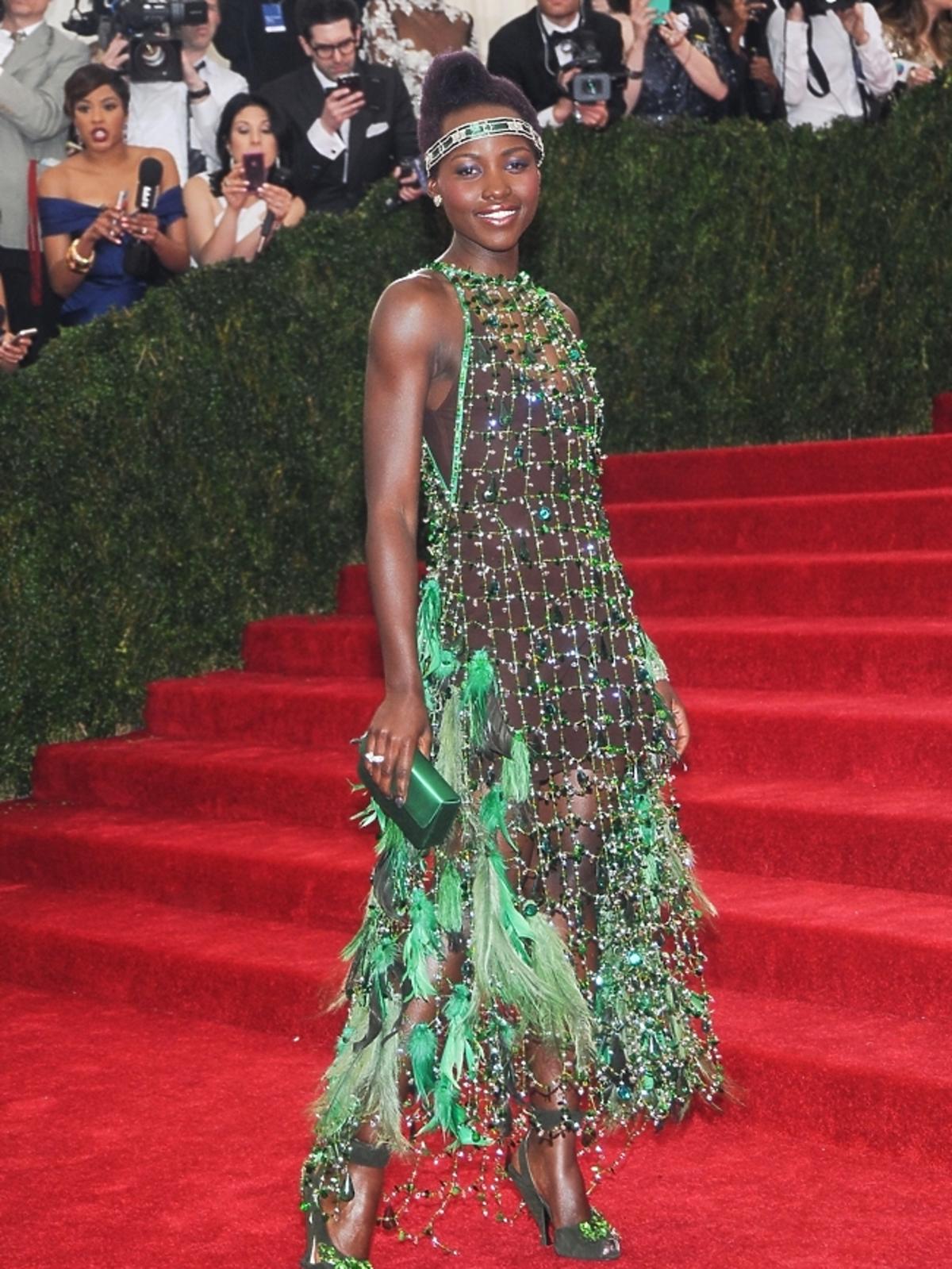 Lupita Nyongo na MET Gala 2014