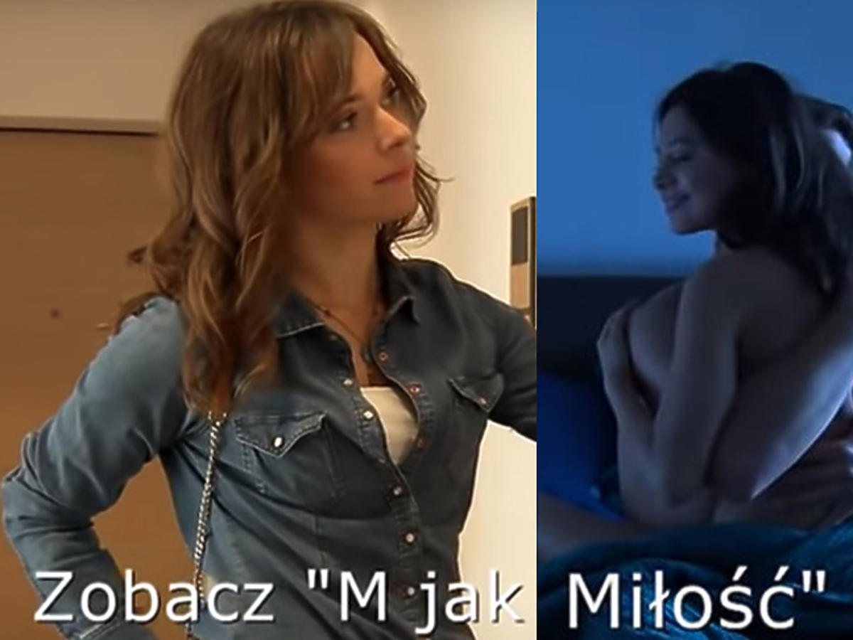 M jak miłość - Iza i Marcin w łóżku