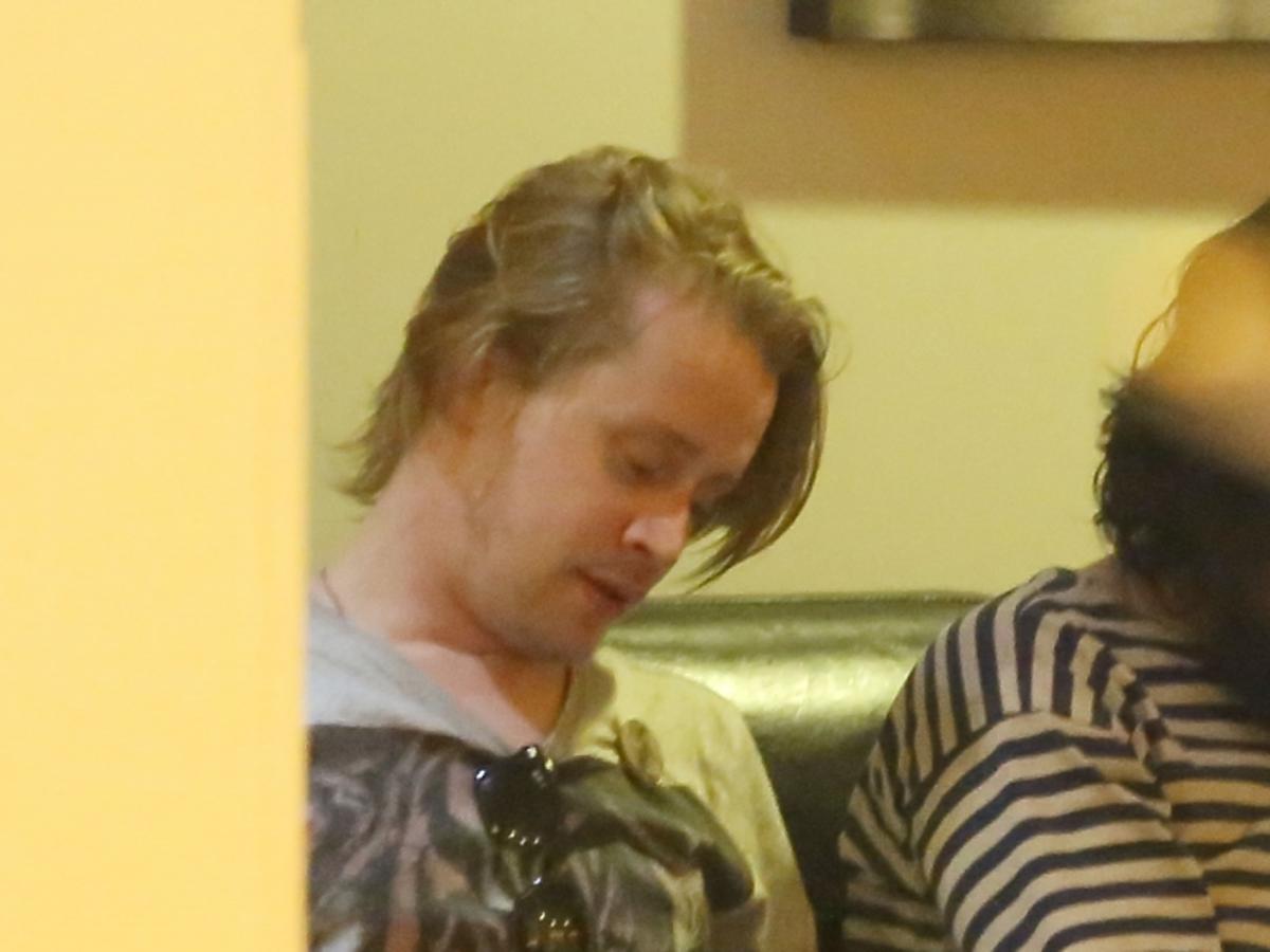 Macaulay Culkim w Londynie