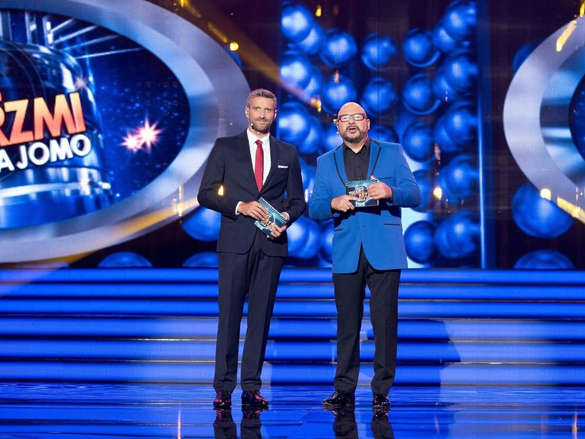 Maciej Dowbor i Piotr Gąsowski pierwszy odcinek szóstej edycji Twoja Twarz Brzmi Znajomo