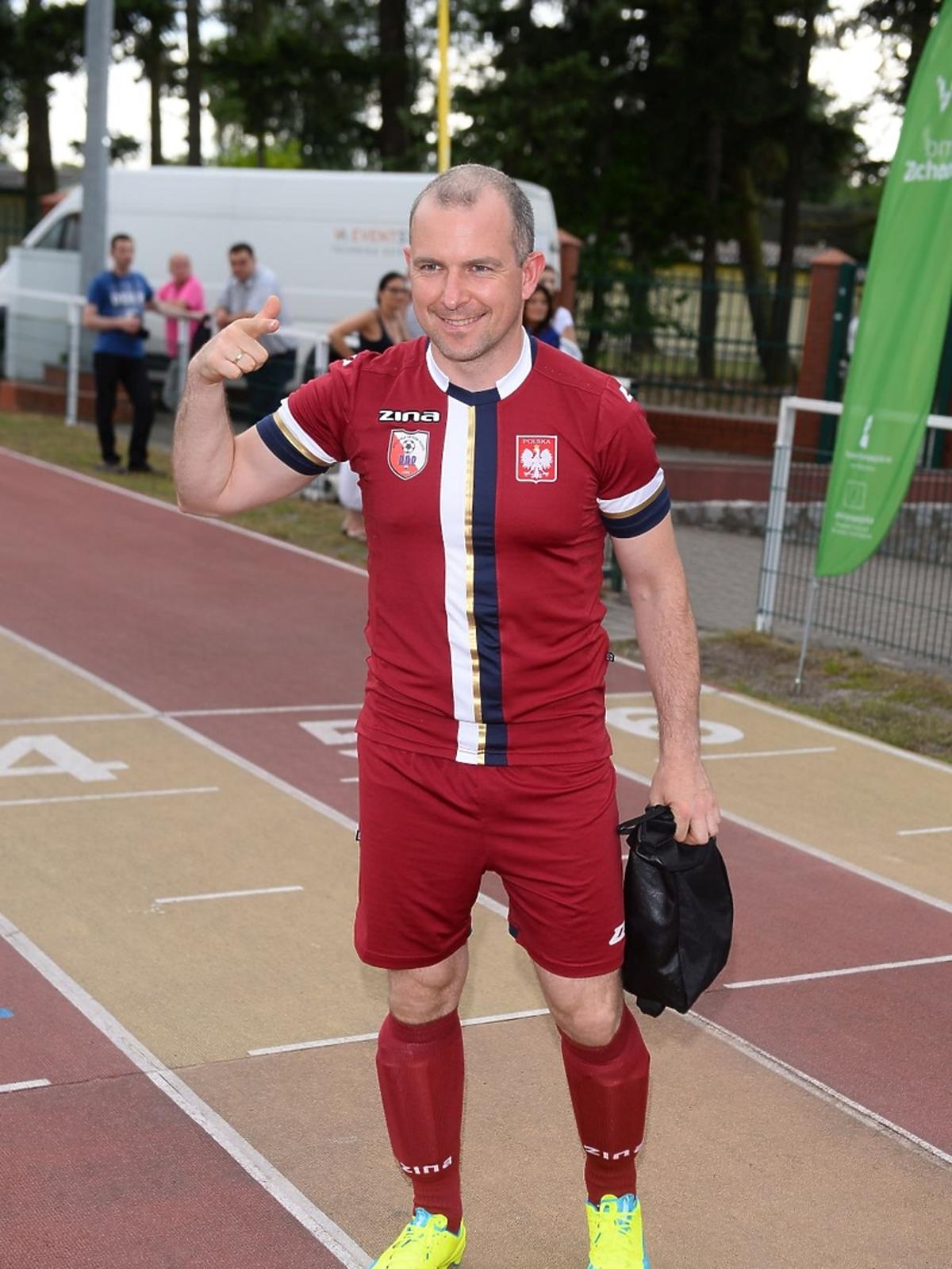 Maciej Florek w sportowym stroju