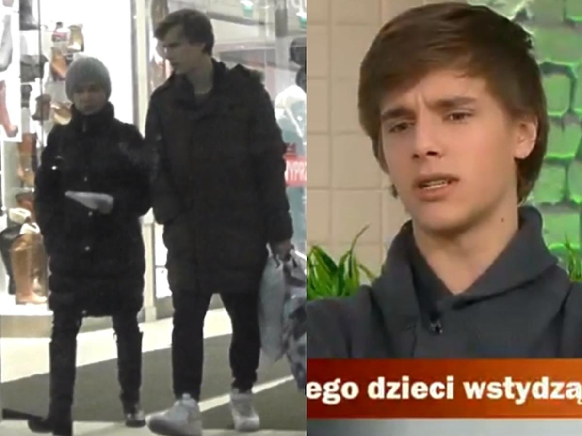 Maciej Musiał na zakupach z mamą. Maciej Musiał wstydzi się rodziców