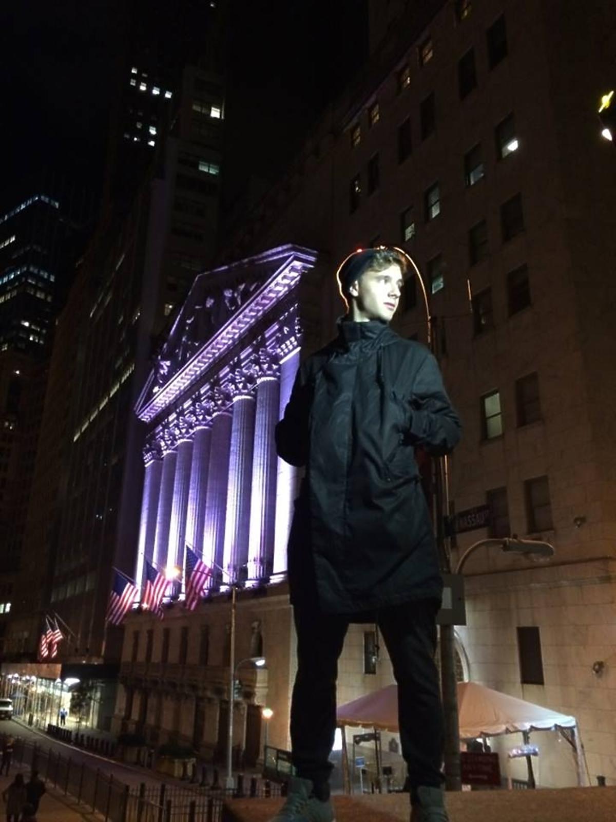 Maciej Musiał w USA