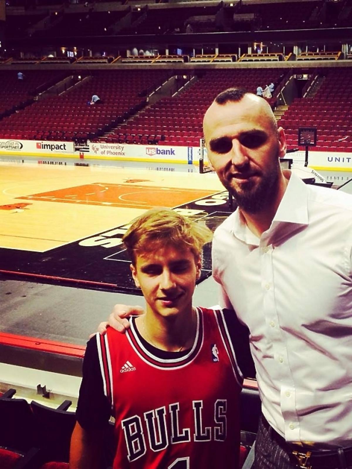 Maciej Musiał w USA