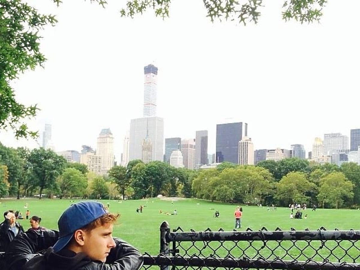 Maciej Musiał w USA