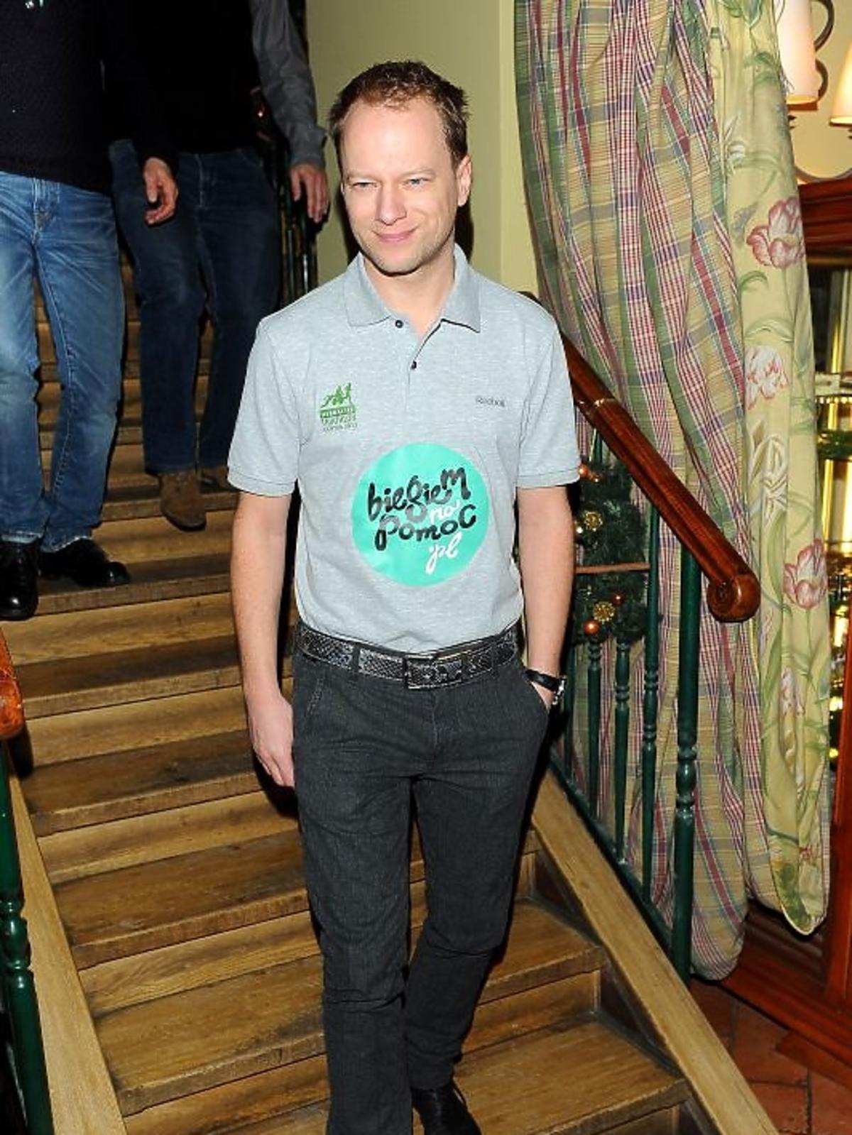 Maciej Sthur na konferencji Herbalife Triathlon 2013