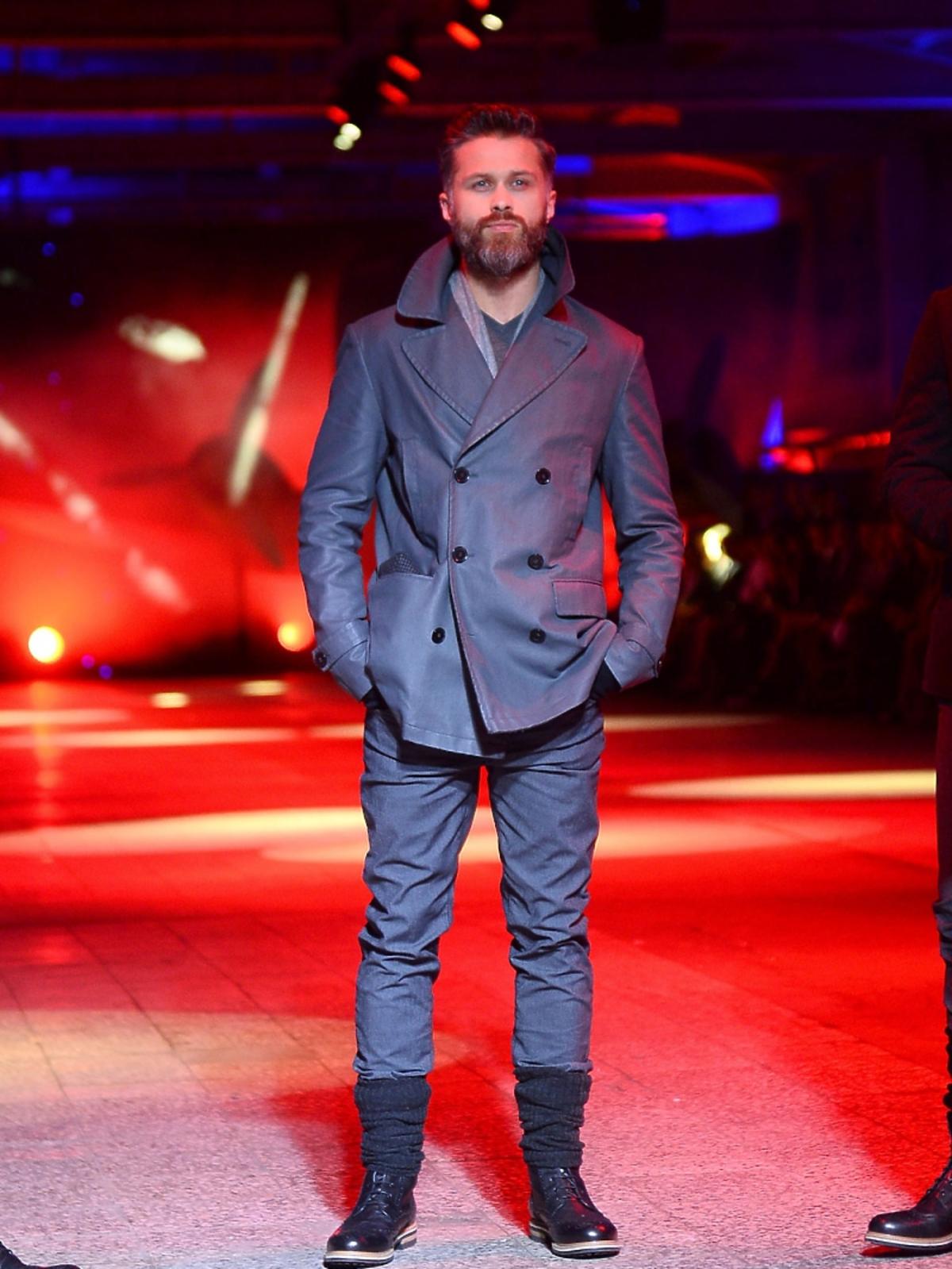 Maciej Zakościelny z brodą