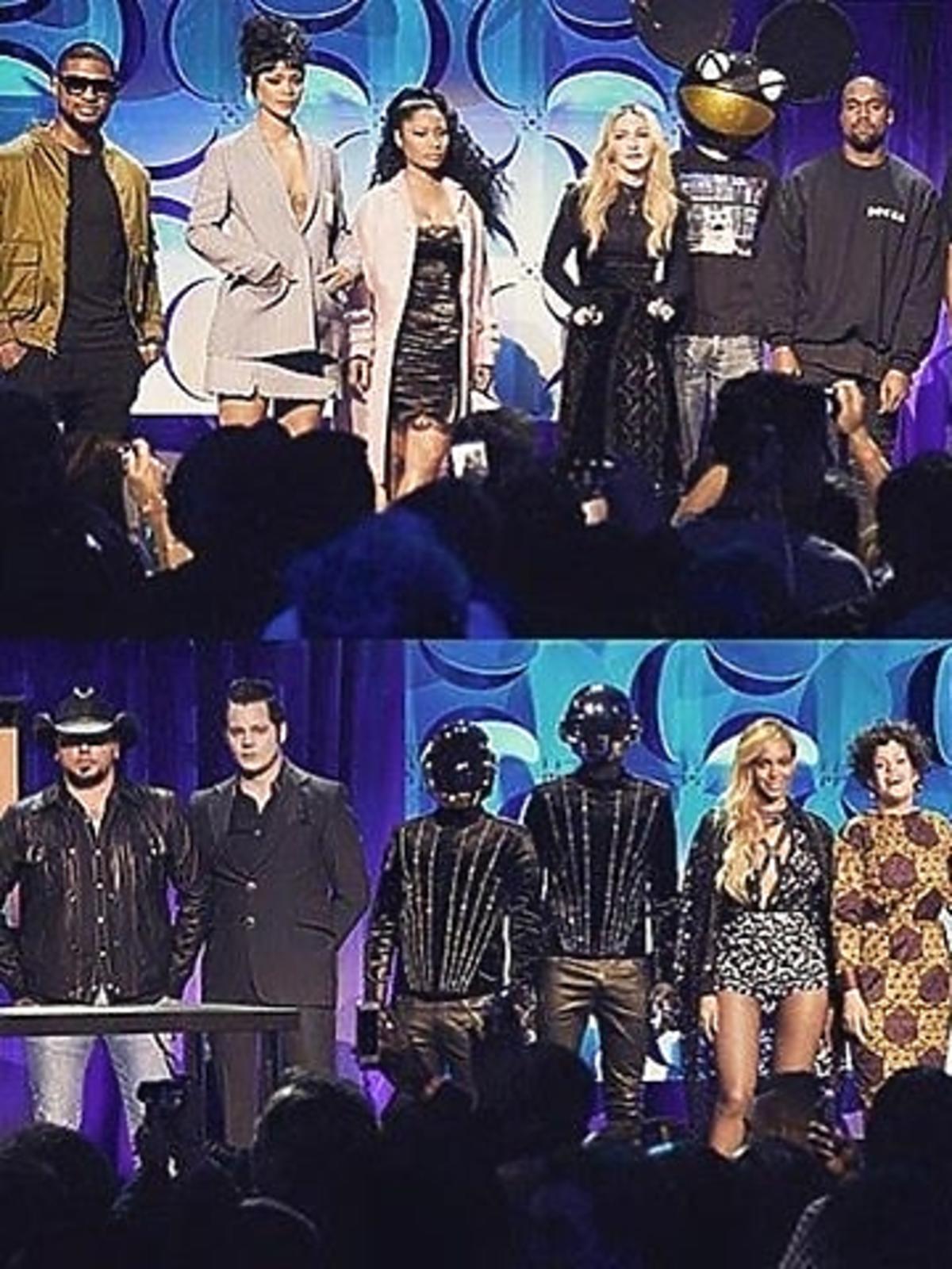 Madonna i Rihanna na premierze seriwsu TIDAL