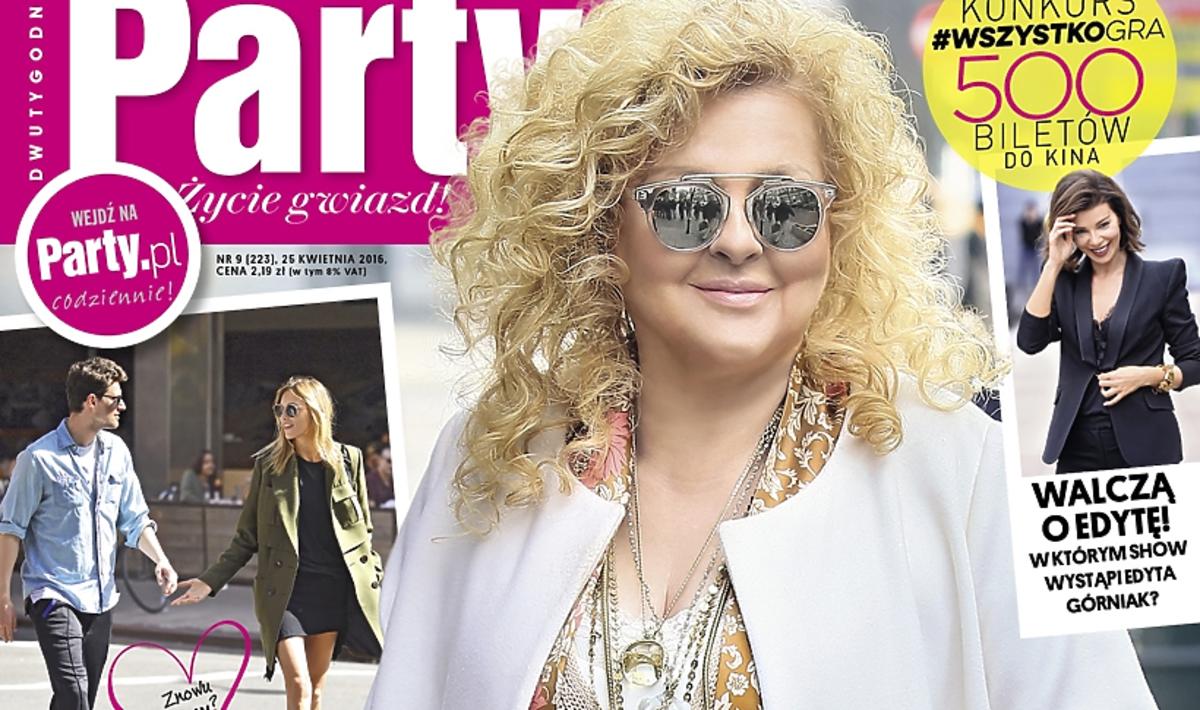 Magda Gessler na okładce magazynu Party