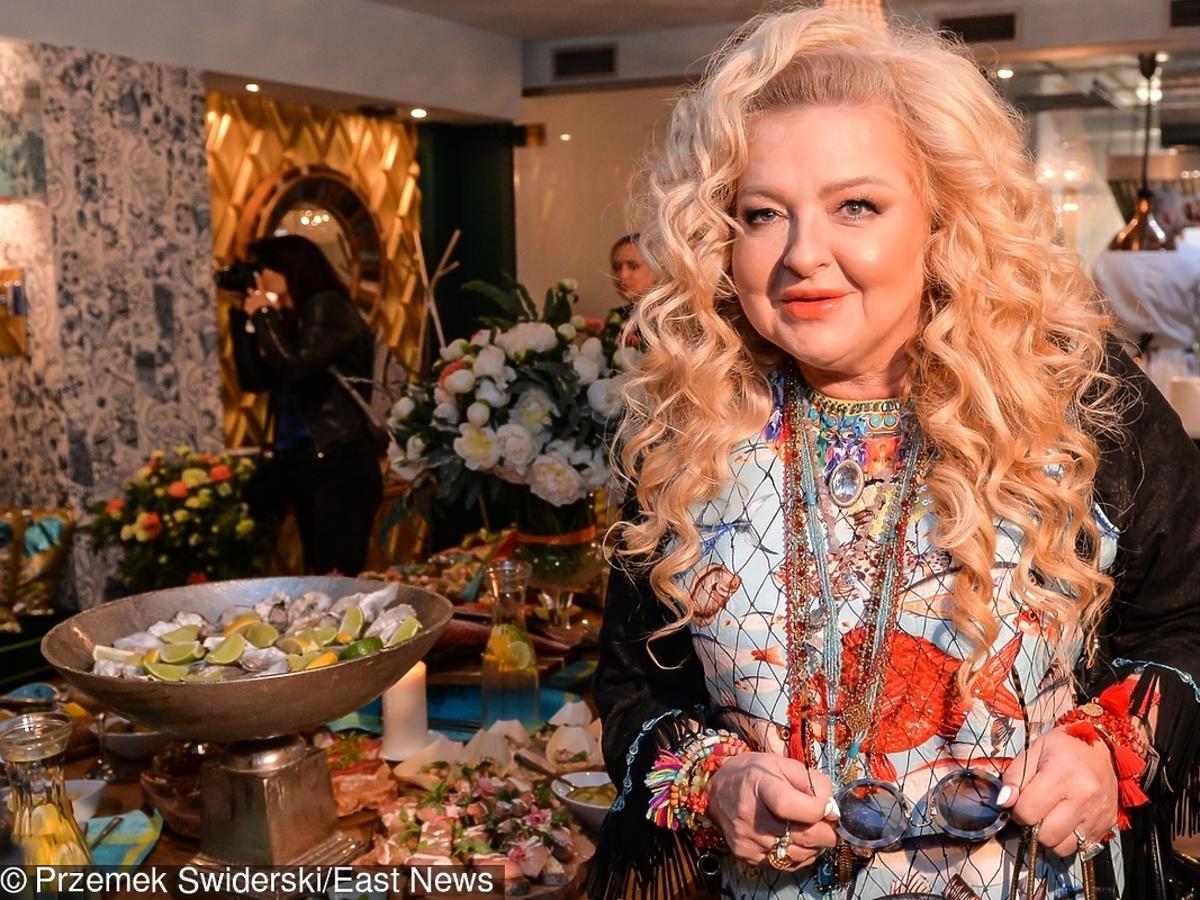 Magda Gessler w swojej restauracji