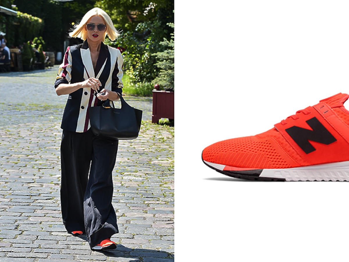 Magda Mielcarz w butach New Balance