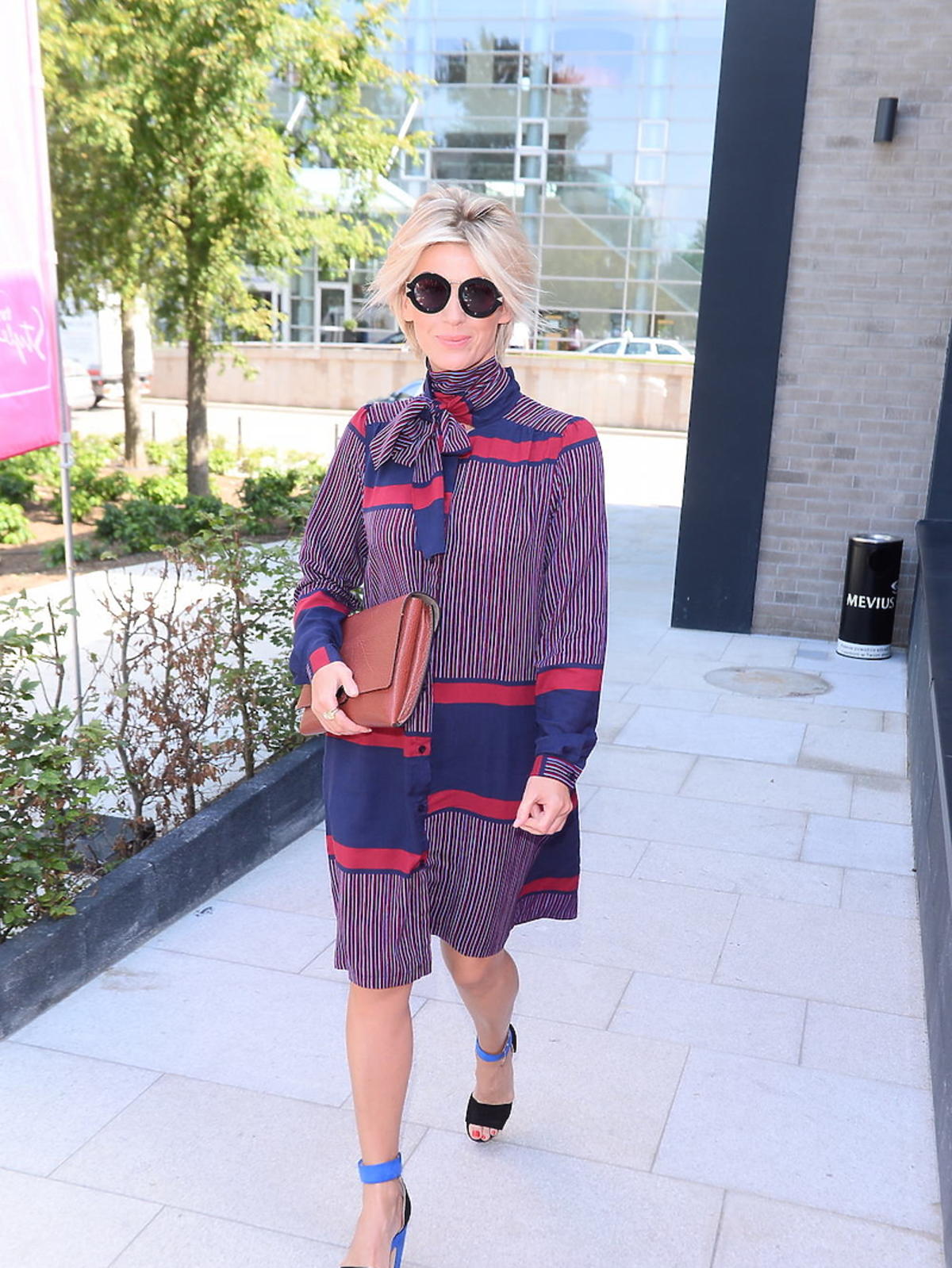 Magda Mołek na konferencji TVN Style