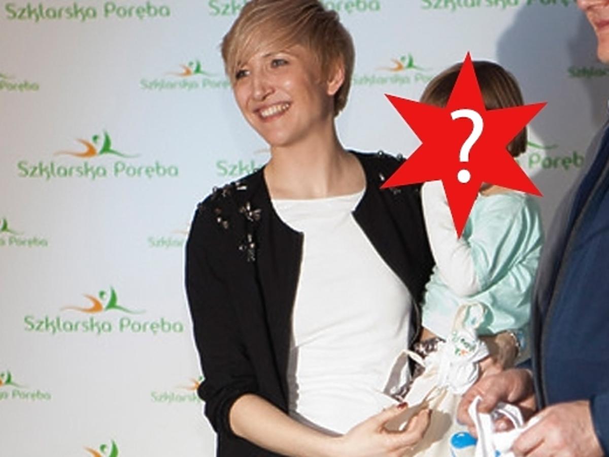 Magda Steczkowska z córką. Córka Magdy Steczkowskiej