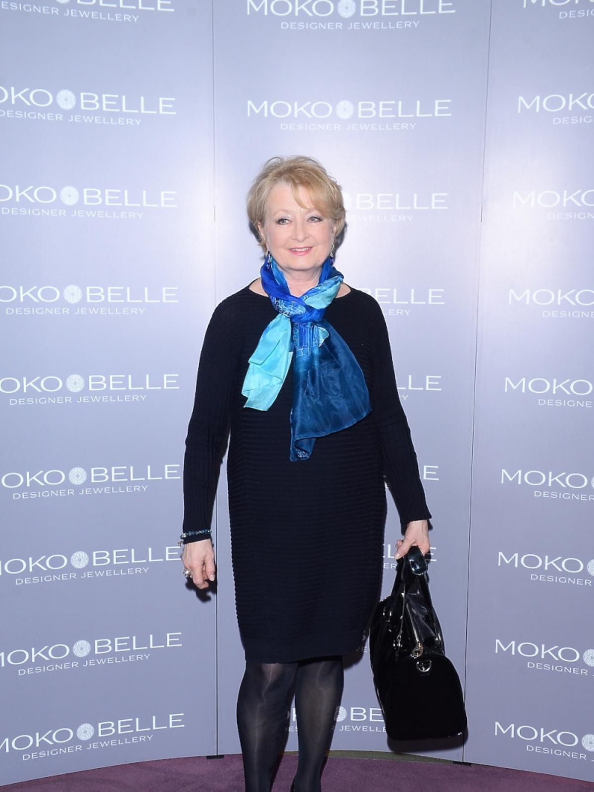 Magda Zawadzka na otwarciu butiku Mokobelle