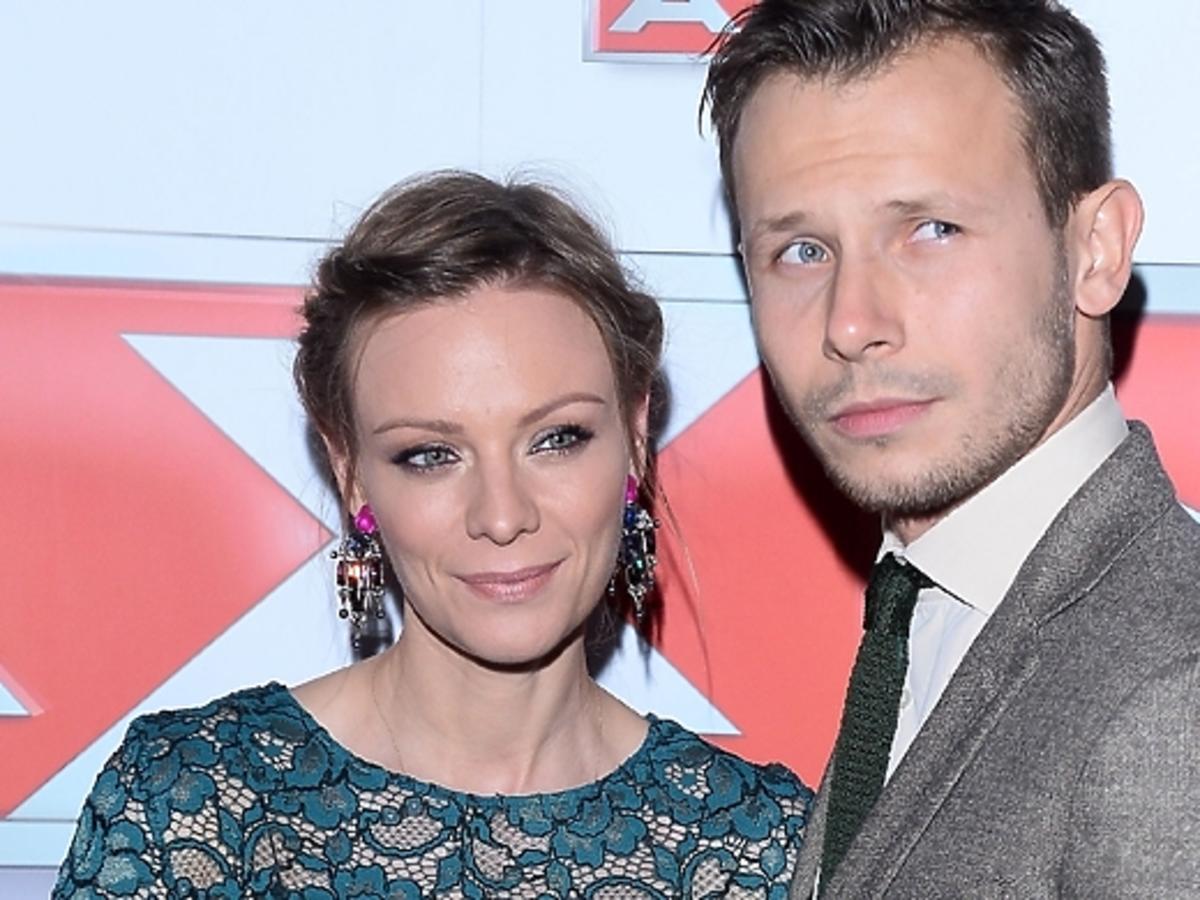 Magdalena Boczarska i Mateusz Banasiuk na premierze serialu Zbrodnia