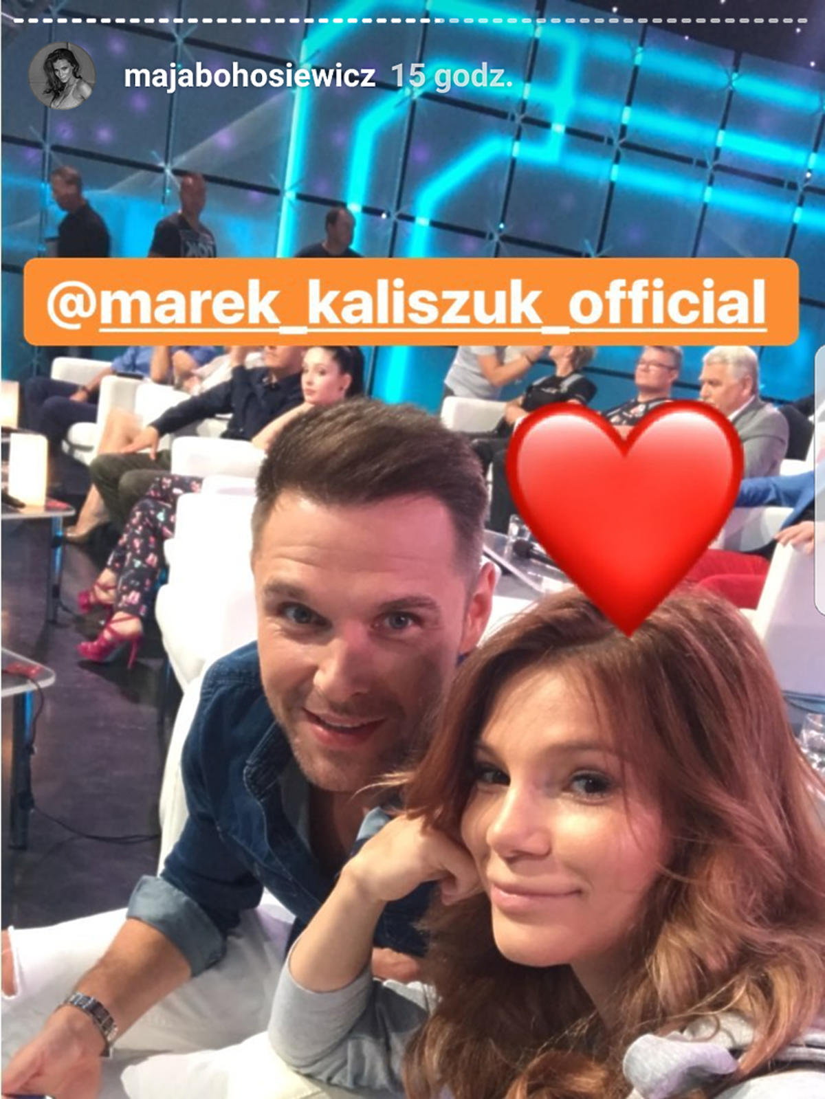 Maja Bohosiewicz i Marek Kaliszuk na Wielkim Teście TVP