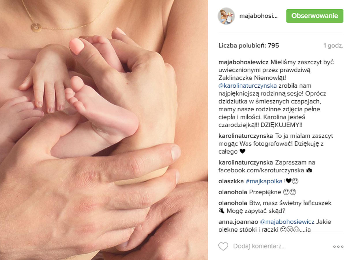 Maja Bohosiewicz pokazała pierwsze zdjęcie dziecka
