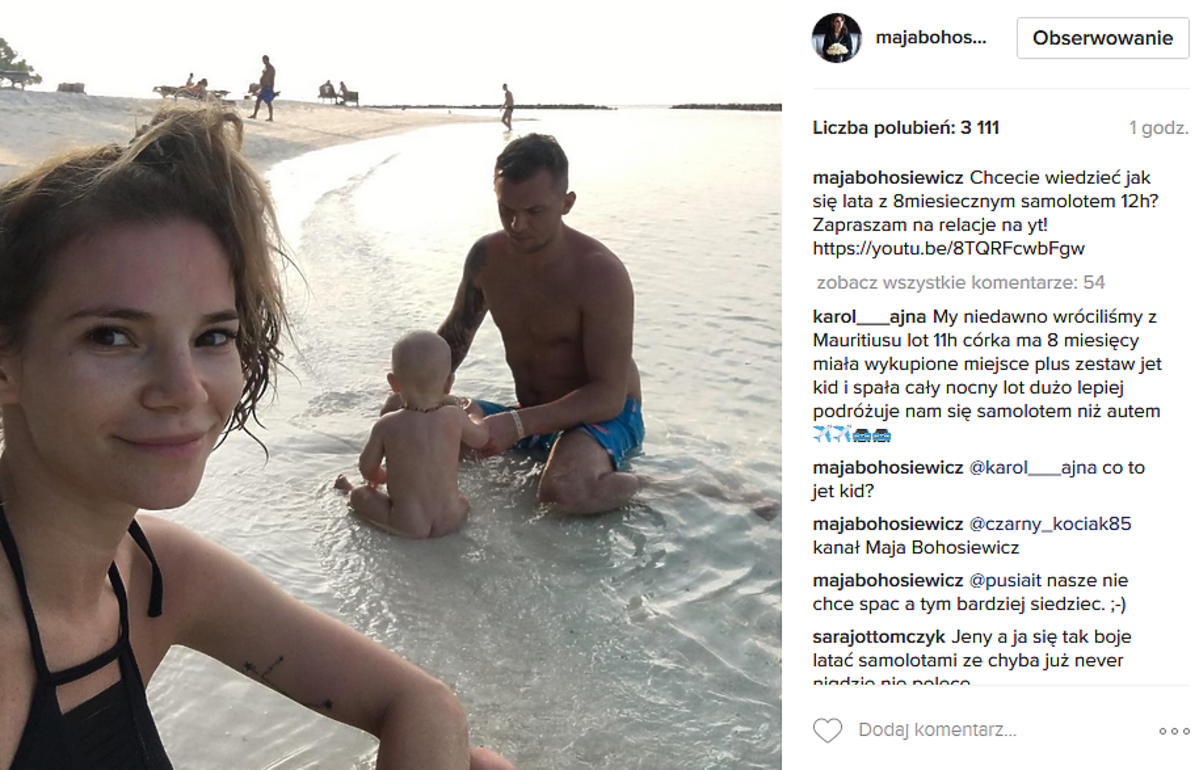 Maja Bohosiewicz robi selfie