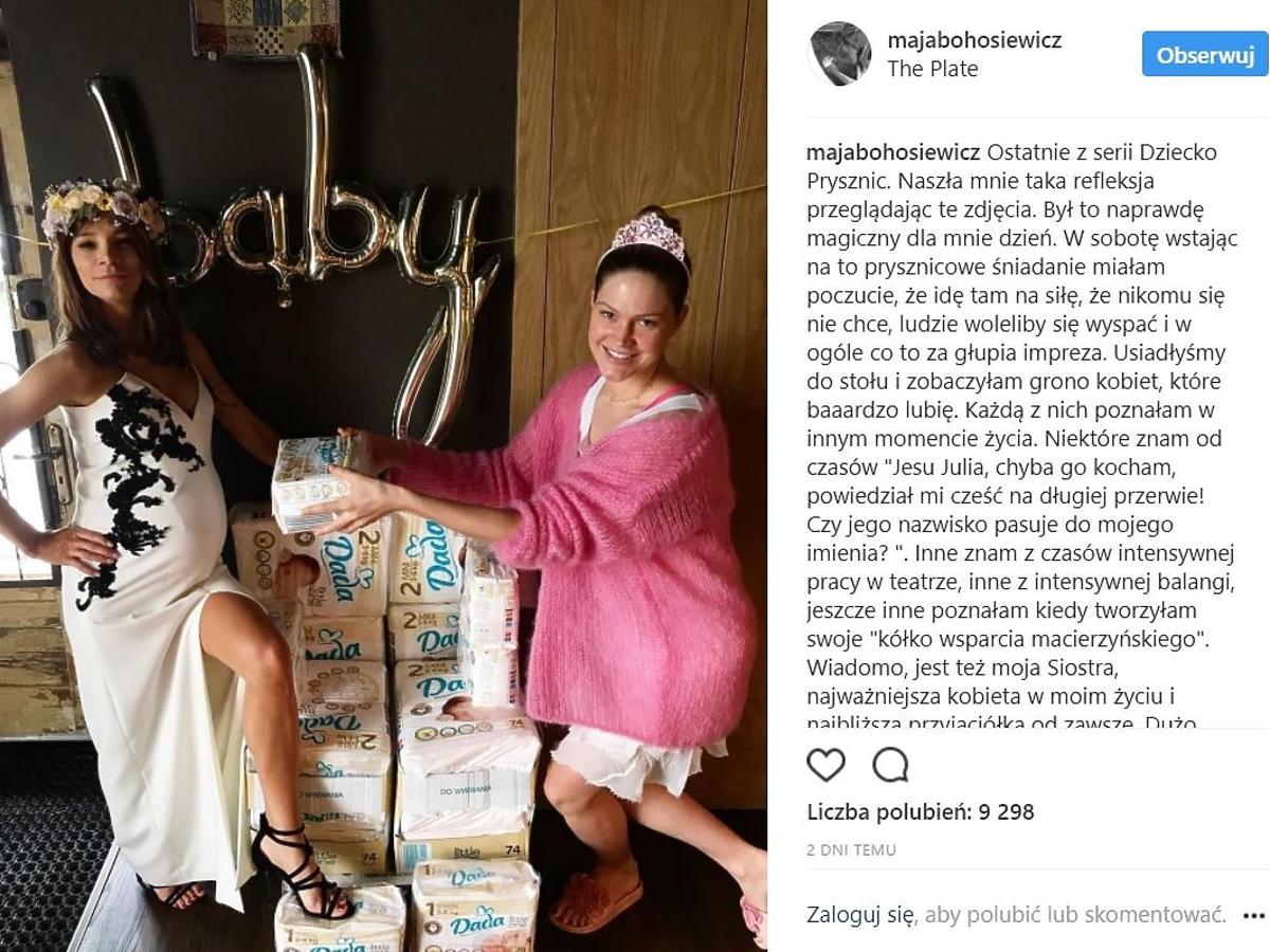Maja Bohosiewicz świętowała baby shower