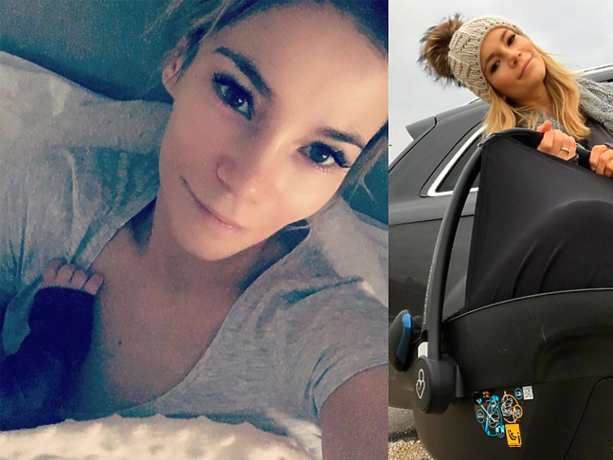 Maja Bohosiewicz z synem