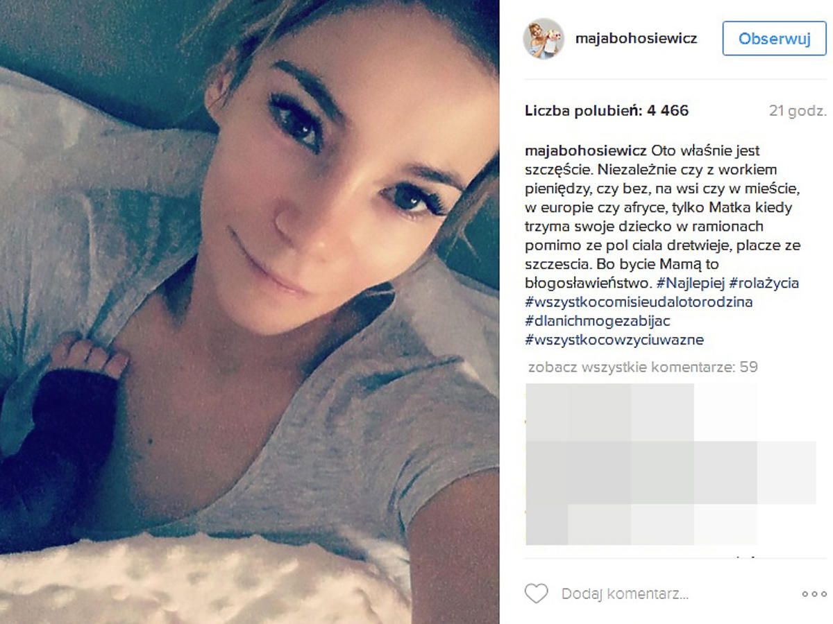 Maja Bohosiewicz zachwycona macierzyństwem