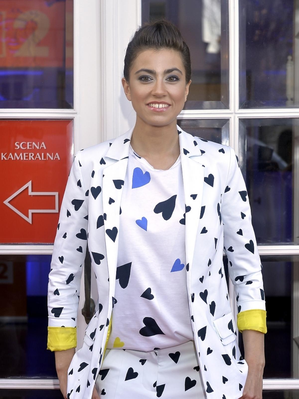 Maja Hyży na gali Fryderyki 2015