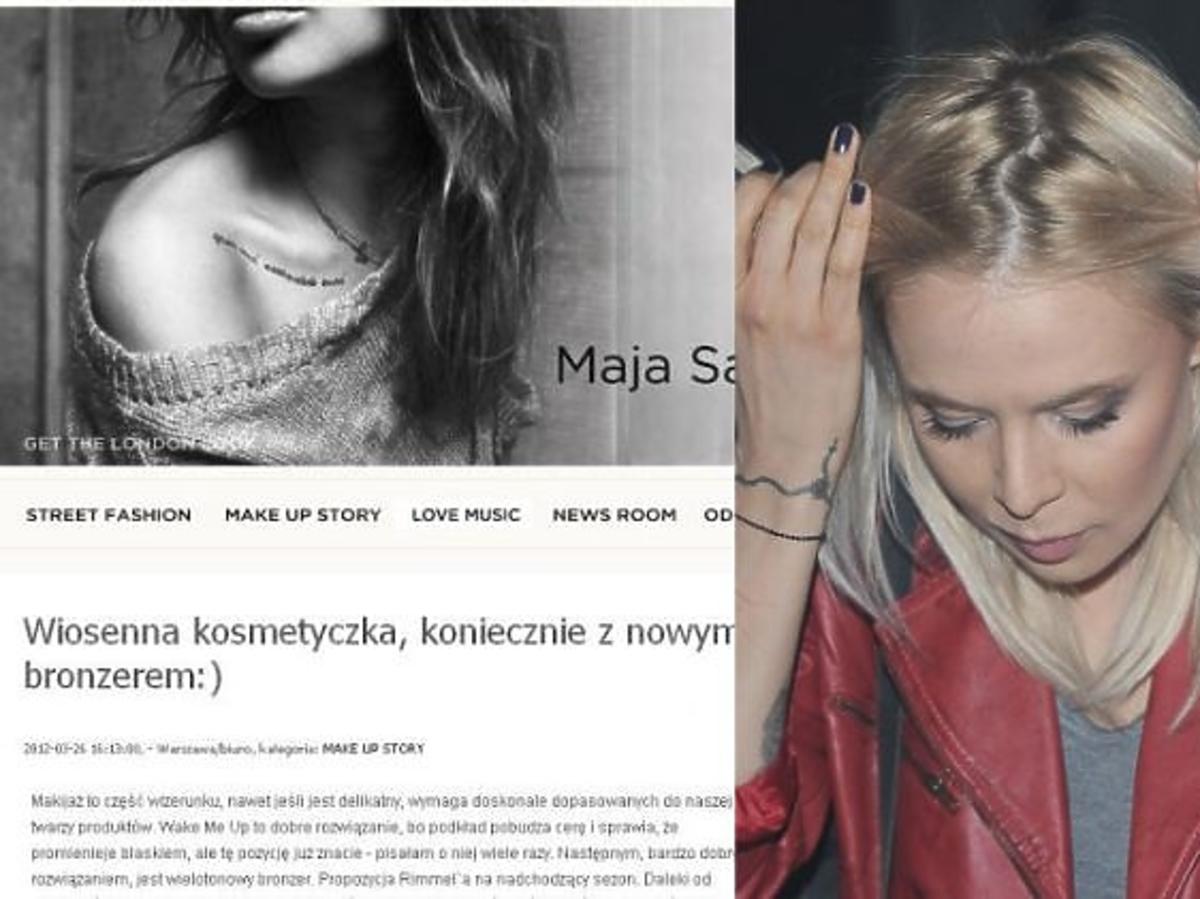 Maja Sablewska zamknęła bloga
