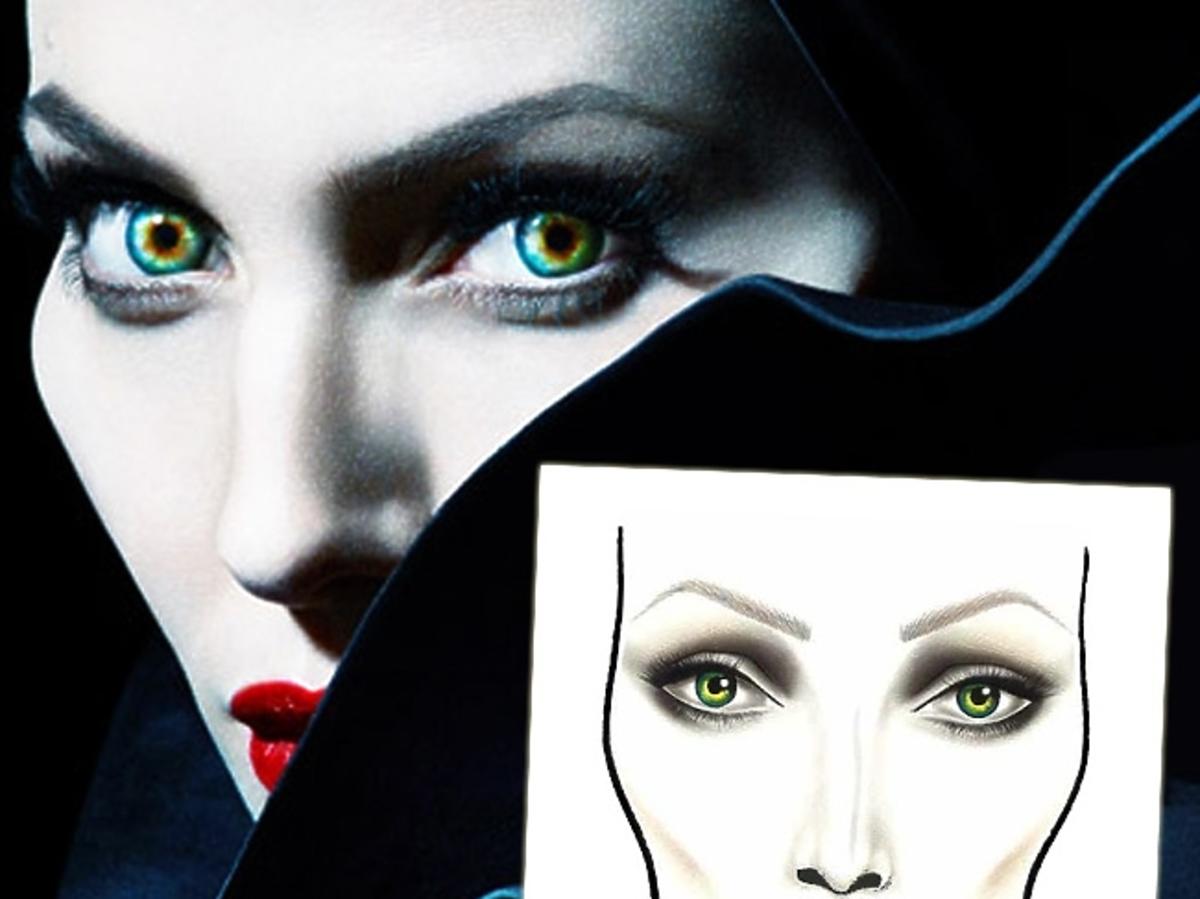 Makijaż z filmu Maleficent - Angelina Jolie - MAC Cosmetics