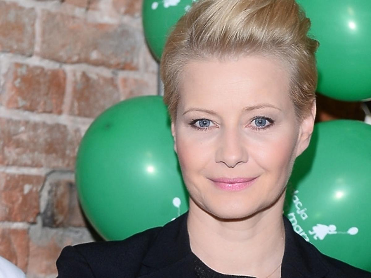 Małgorzata Kozuchowska na spotkaniu z podopiecznymi Fundacji Mam Marzenie