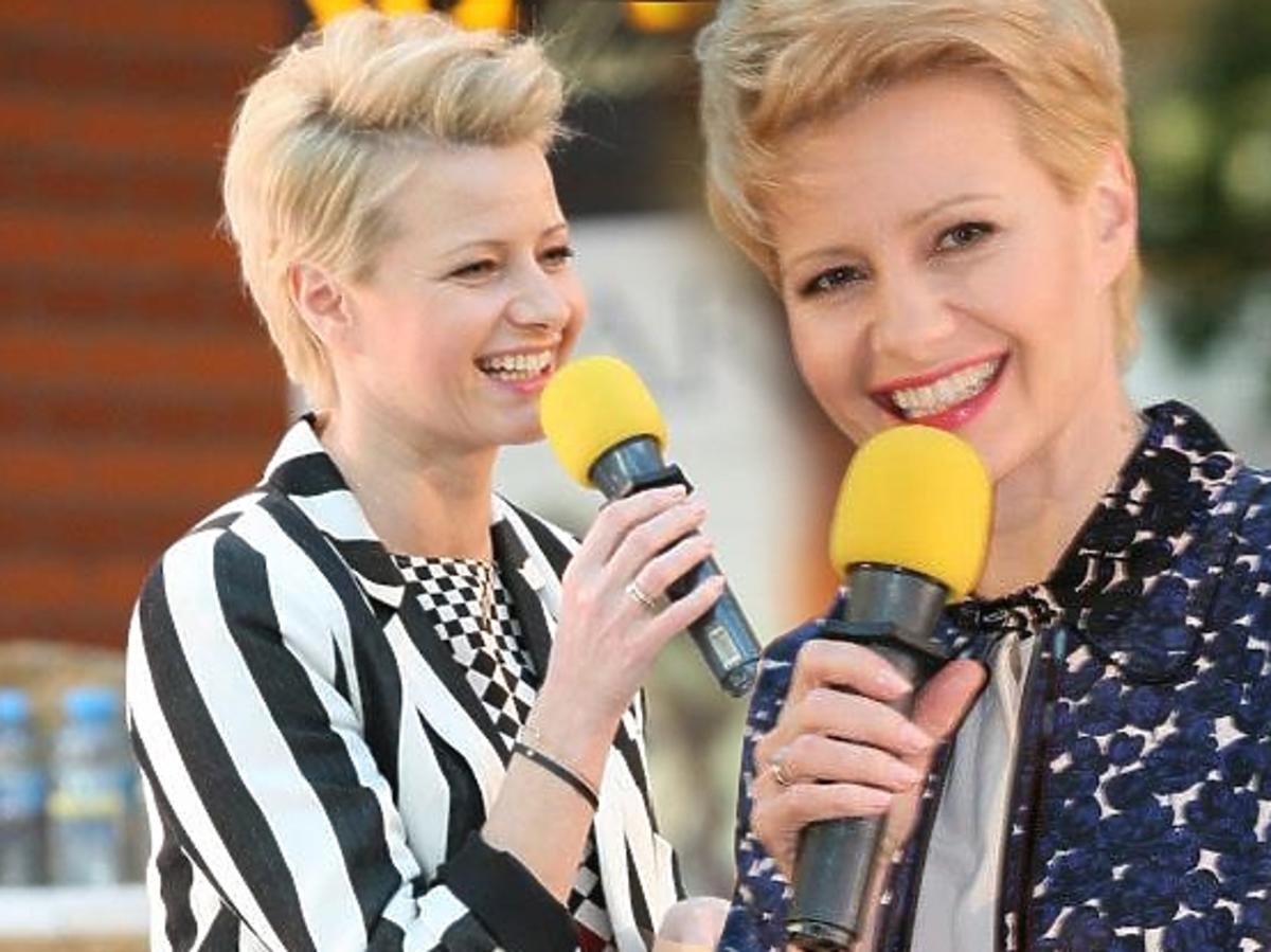 Małgorzata Kożuchowska w centrum handlowym Bonarka