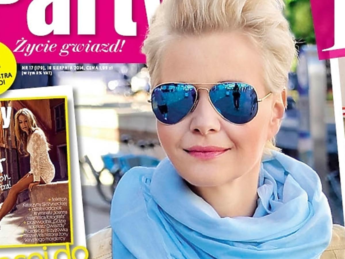 Małgorzata Kożuchowska w ciąży na okładce Party